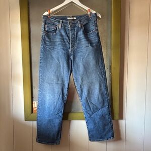 Levi’s Ribcage Straight Ankle Denim